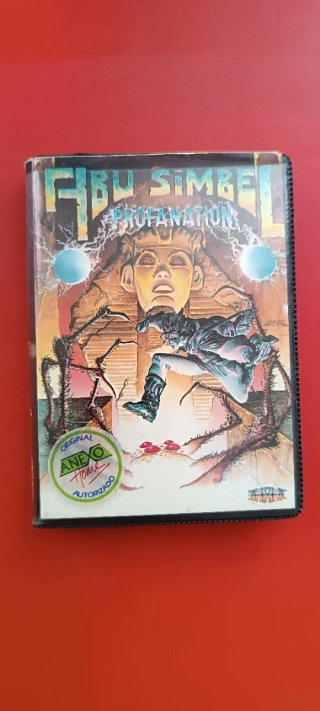 Juego ZX Spectrum Abu Simbel Profanation Dinamic de Segunda mano