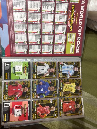 Cartas adrenalyn Mundial 2026