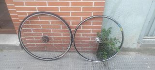 Pareja llanta trasera bicicleta FIR+ Llanta delant