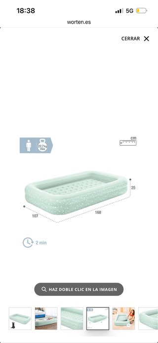 Colchón hinchable INTEX infantil