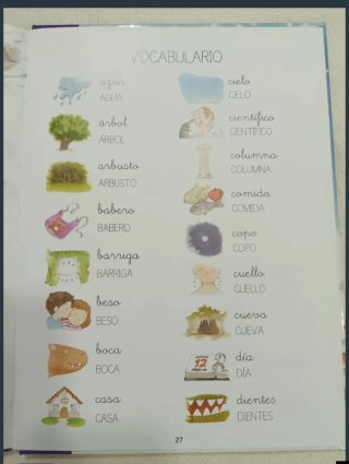 Libro infantil pictogramas Ufito, el dinosaurio