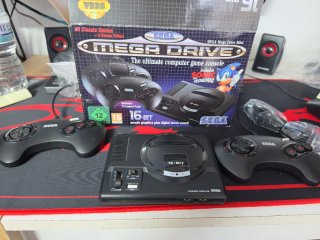 Sega Mega Drive Mini Negra