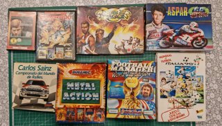 Lote MSX Caja de Cartón Dinamic