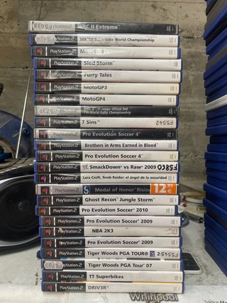 Lote de 25 Juegos PS2 (PlayStation 2)