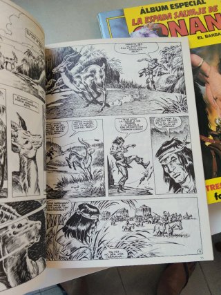 2 COMICS AL. ESPECIALES LA ESPADA SALVAJE DE CONAN