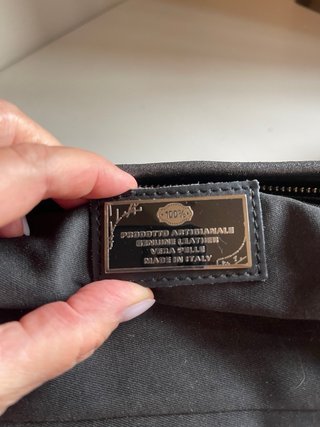 Borsa vera pelle nera con catena tipo Chanel