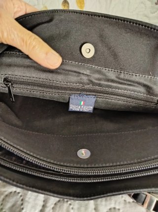Bolso Negro Silvia Kelvyn Nylon
