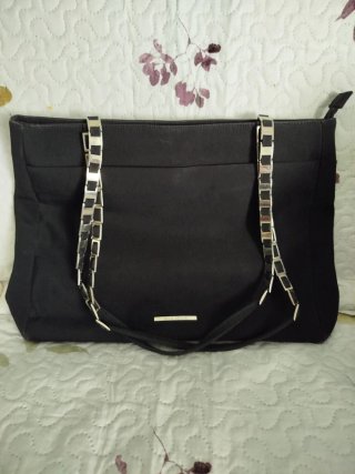 Bolso Negro Silvia Kelvyn Nylon