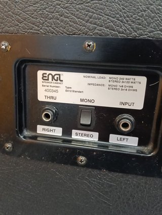 PANTALLA GUITARRA ENGL E142 STANDARD
