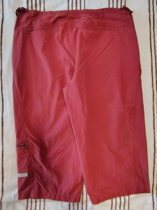Pantalón Pirata Columbia Talla M Rojo