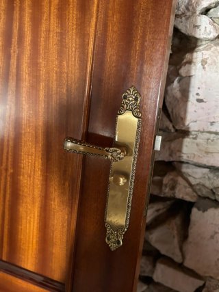 8 Puertas madera maciza 4 cristales