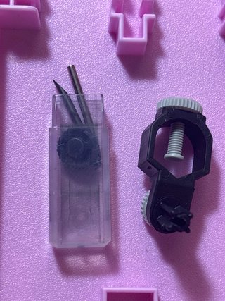 Compás Faber Castell rosado