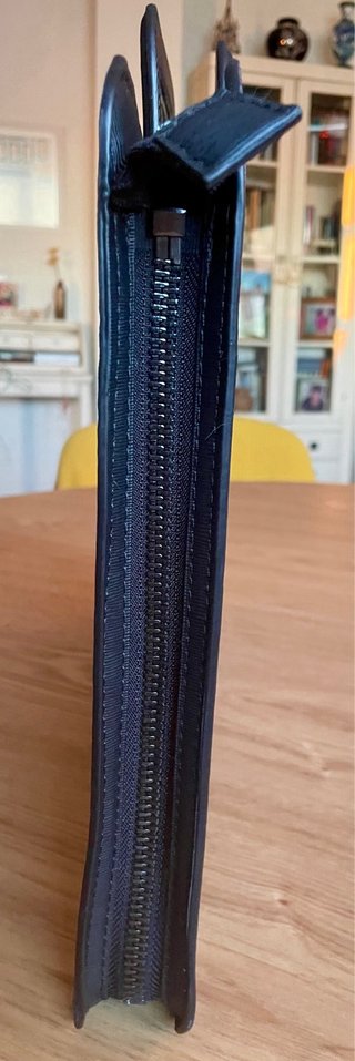 Maletín para PC y Portadocumentos. ZARA. Azul