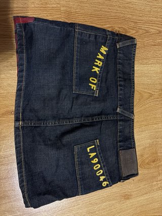 Von dutch mini falda midi skirt y2k vintage retro