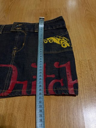 Von dutch mini falda midi skirt y2k vintage retro
