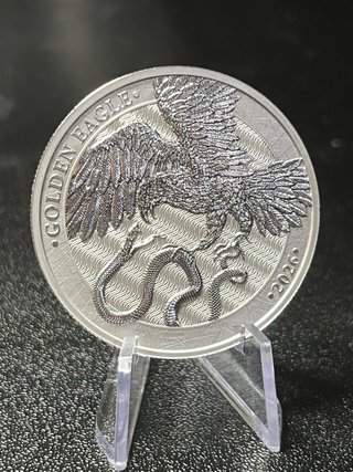 Moneda Malta Golden Eagle 2026 Plata