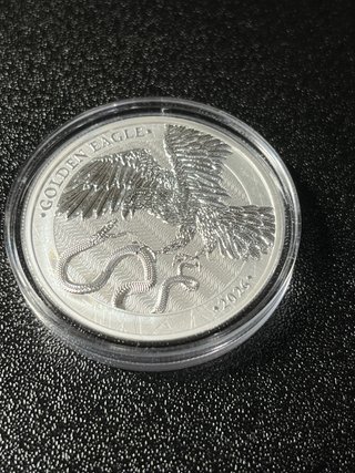 Moneda Malta Golden Eagle 2026 Plata