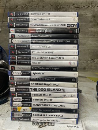 Lote de 17 Juegos PS2 (Varios Géneros)
