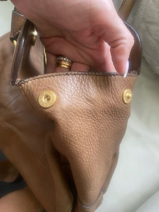 Bolso Prada Marrón Grande Piel