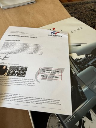 Pack Gran Turismo 4 Ed. Limitada + GT5 Láminas