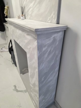 Mueble de diseño con espejo