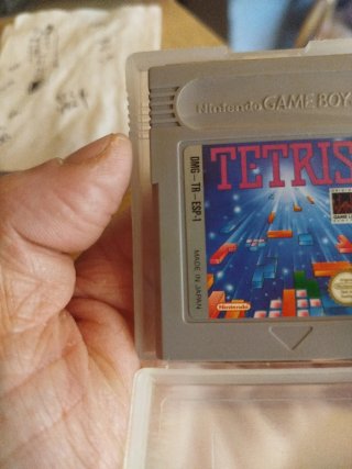 Tetris Game Boy DMG-TR-ESP-1