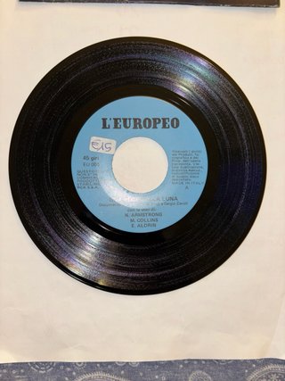 Vinile Come Nuovo 45 Giri”Una Voce Dalla Luna”Arms