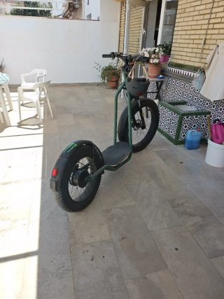 Patinete eléctrico todo terreno 1200W
