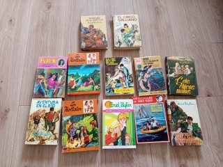Libros antiguos aventuras juveniles