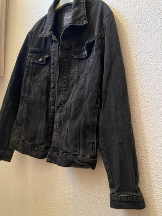 Chaqueta vaquera negra Primark Talla S