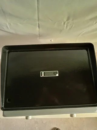 PLANCHA GAS CAMPINGZ NEGRA Y GRIS