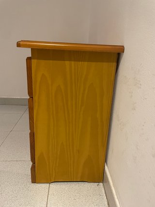 Mesitas de noche de madera (2 unidades)