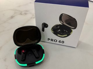 Auriculares Pro 60 Negro y Verde