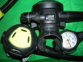 Kit immersione subacquea completo