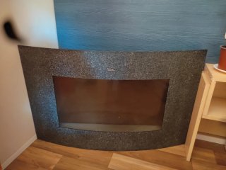 Estufa eléctrica imitación fuego