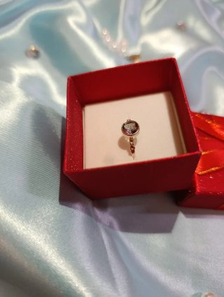 Anillo de plata de ley 925 con piedra cuarzo mixto