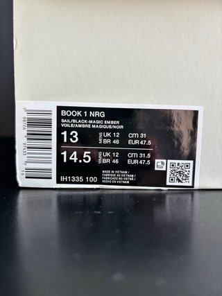 Nike Book 1 “What The” 45 47.5