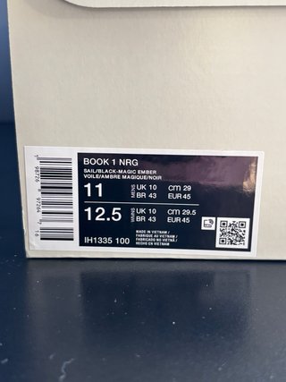 Nike Book 1 “What The” 45 47.5