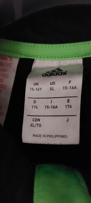 Giacca Adidas Nera e Verde