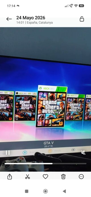 Xbox 360 S 250GB ,Con disco externo de 1000gb