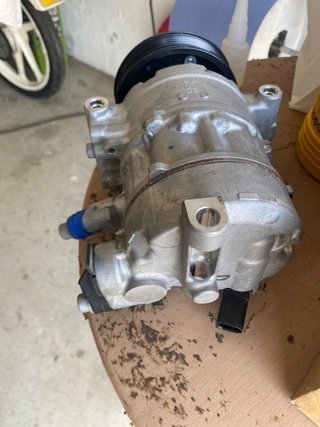 Compresor de aire acondicionado de volwagen o audi