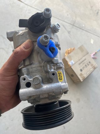 Compresor de aire acondicionado de volwagen o audi
