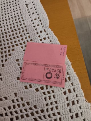 Lotes Billetes Antiguos Bus y Tren
