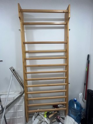 Espaldera de madera