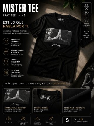 Camiseta Mister Tee Pray Talla M