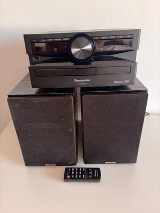 Equipo de Sonido Panasonic Negro SA-UX100