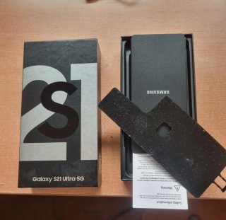 Caja Samsung Galaxy S21 Ultra 5G