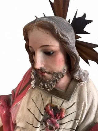 Estatua del Sagrado Corazón de Jesús