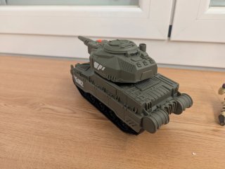 Tanque militar con figura Soldier Force Chap Mei