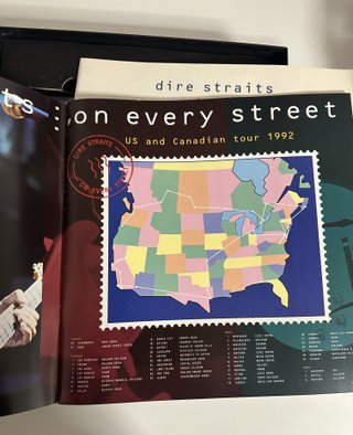 DIRE STRAITS PROMO BOX SET ON THE NIGHT 1993